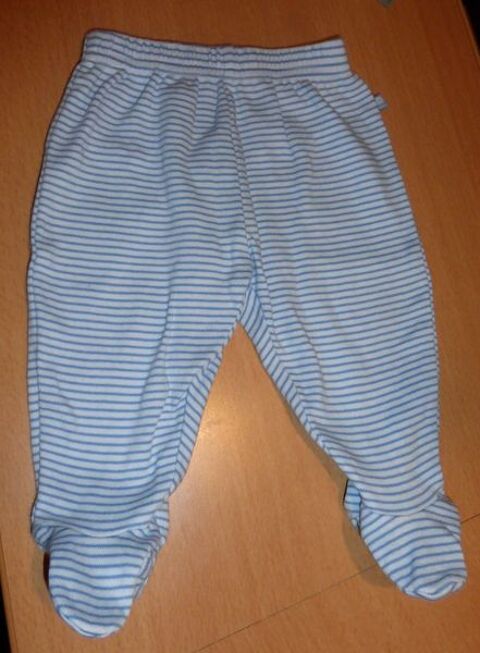 PANTALON 0-3 MOIS rayé bleu/blanc 5 Doussard (74)