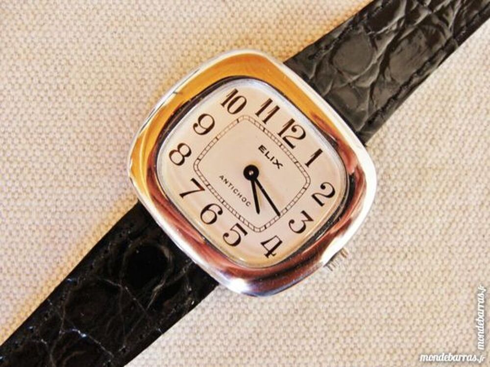 ELIX montre des ann&eacute;es 1970 &eacute;cran TV DIV0530 Bijoux et montres