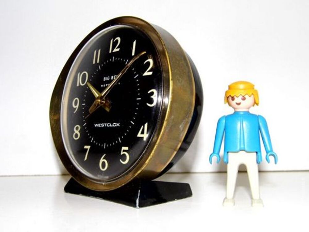 R&eacute;veil horloge pendule horlogerie vintage ann&eacute;e 60 Décoration
