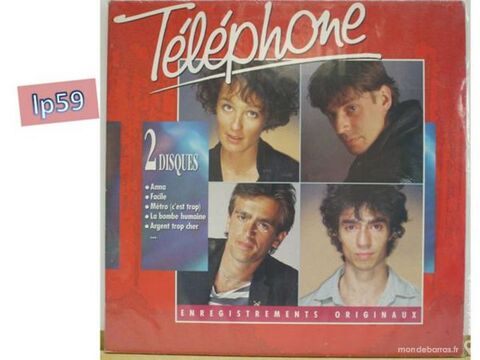 ALBUM 2 DISQUES 33 T : TELEPHONE - 20 Mons-en-Barul (59)
