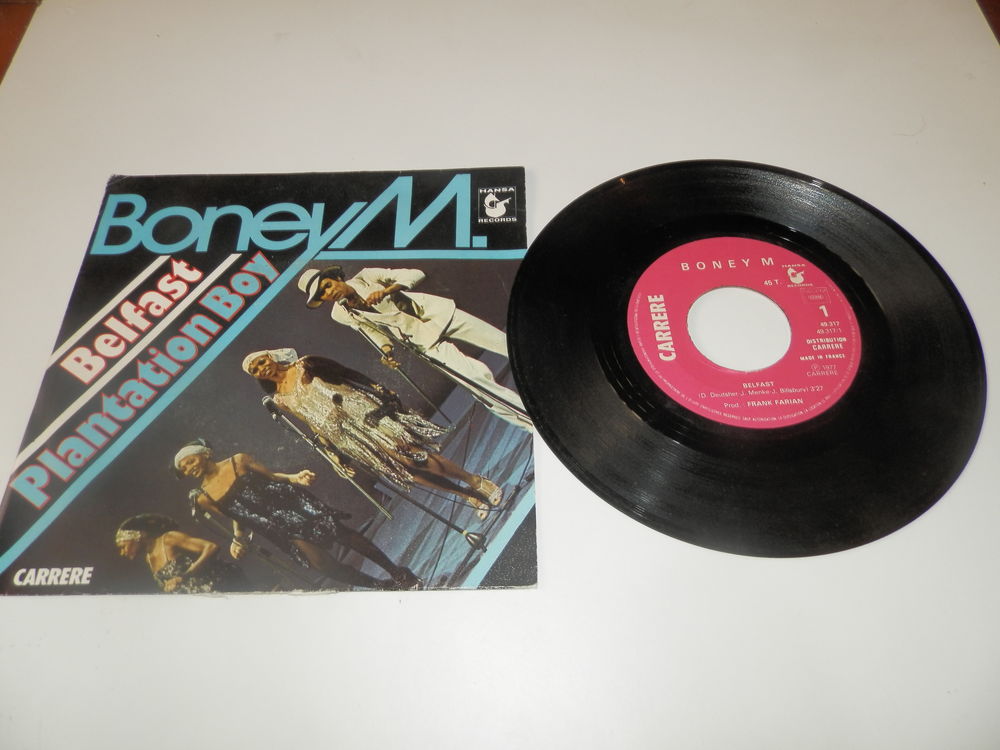 Boney M - Belfast/plantation boy CD et vinyles