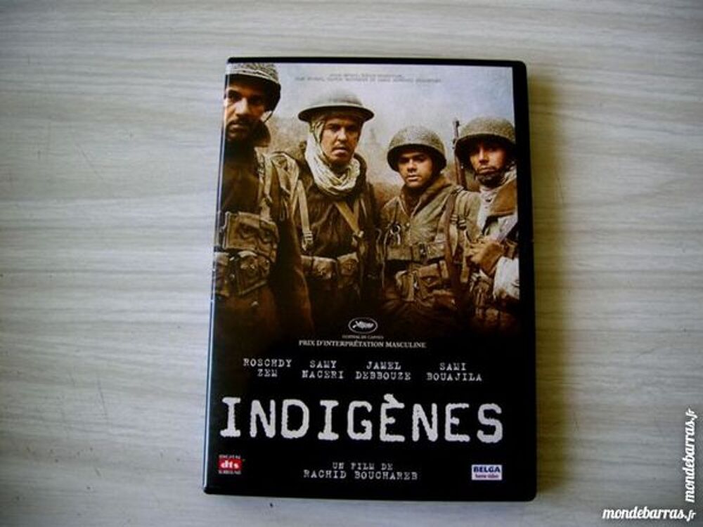 DVD INDIGENES - Jamel Debouze - GUERRE DVD et blu-ray