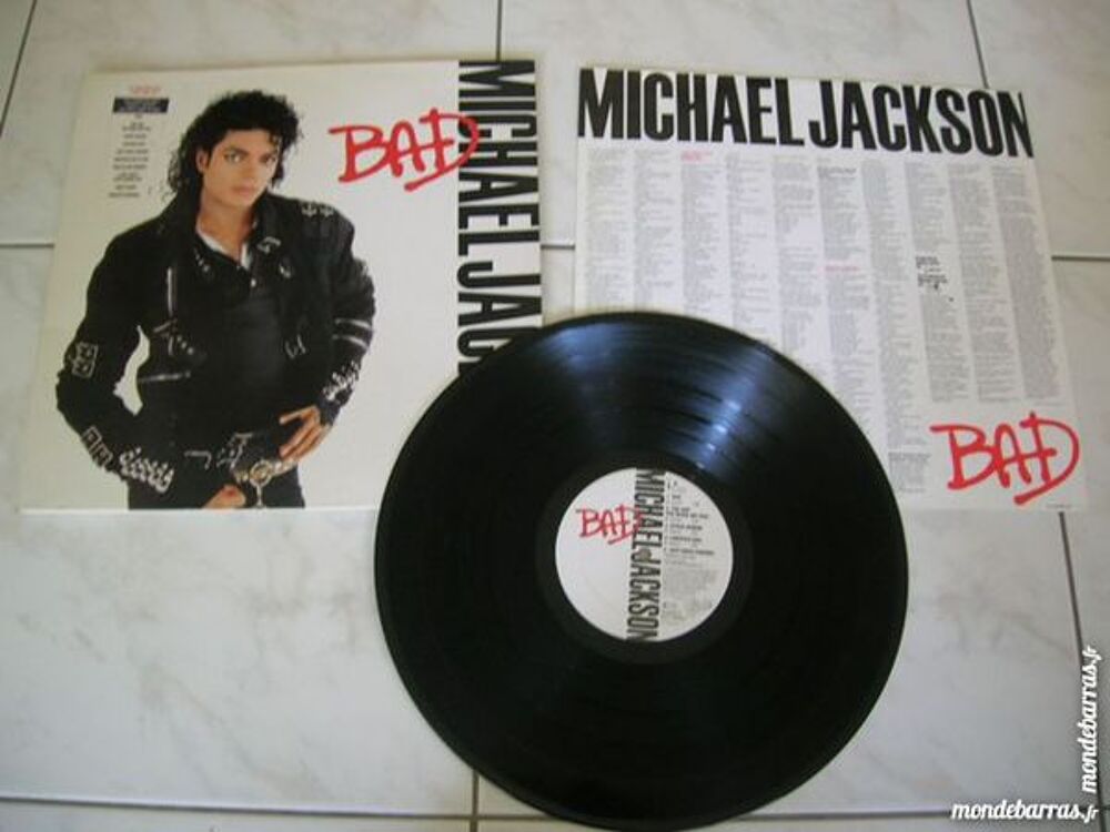 33 TOURS MICHAEL JACKSON Bad - ORIGINAL CD et vinyles