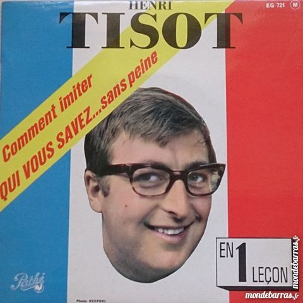 Vinyle 45T Henri TISSOT CD et vinyles