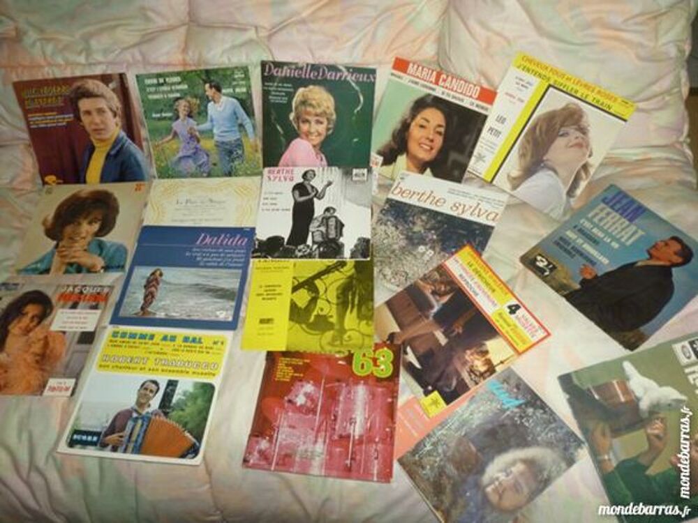 disques vinyl 45 tours ann&eacute;es 60 CD et vinyles