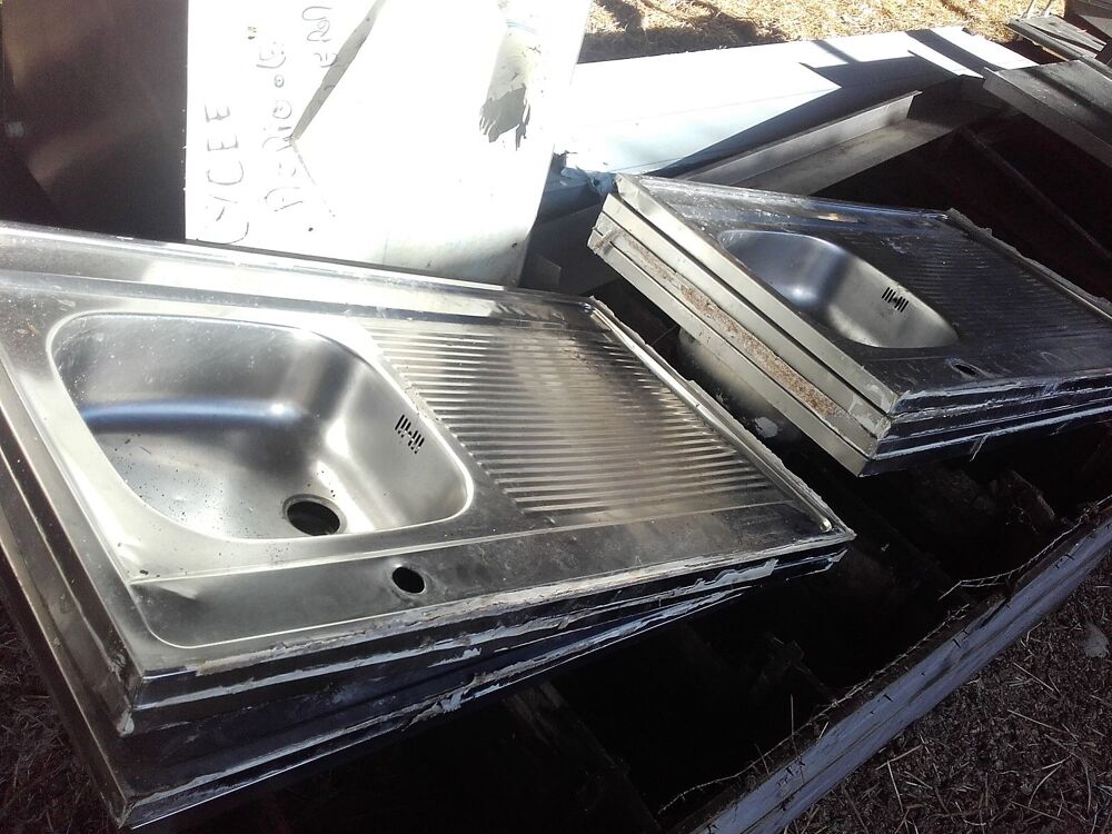 Eviers inox Bricolage