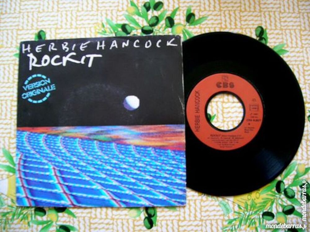 45 TOURS HERBIE HANCOCK Rock it CD et vinyles