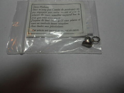 PENDENTIF COEUR  EN ARGENT 10 Montauban (82)