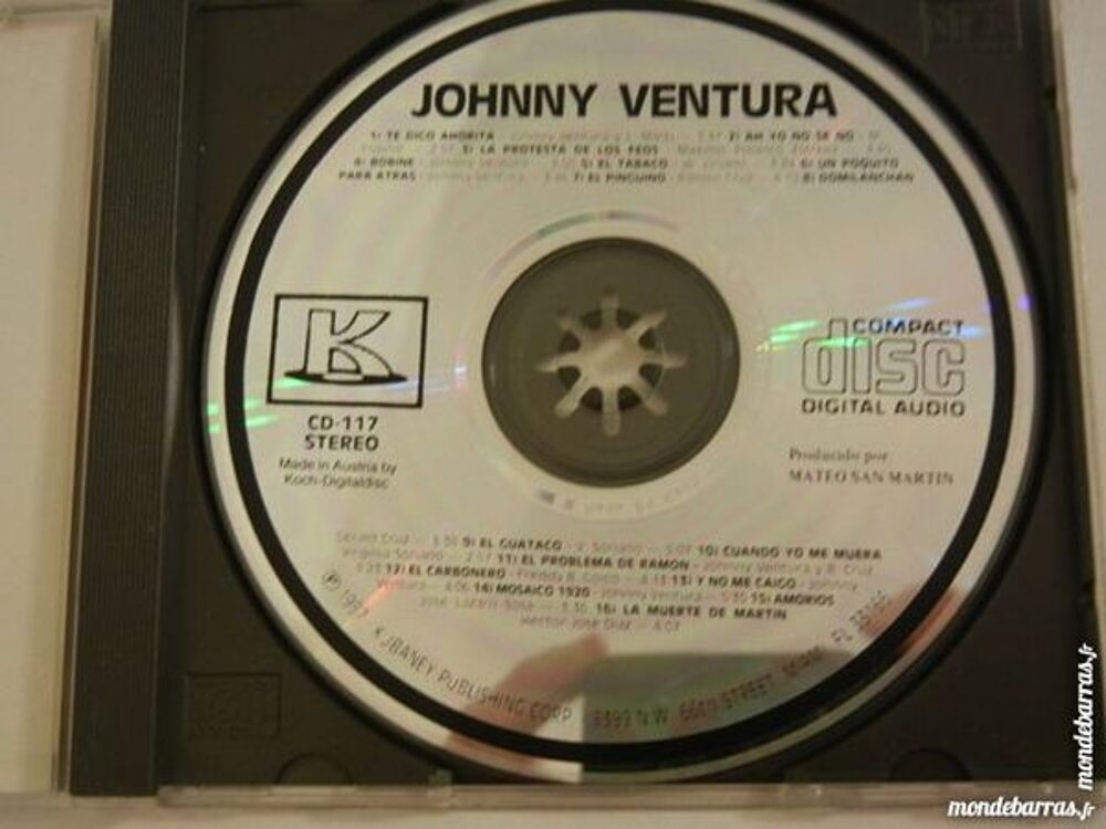 johnny ventura CD et vinyles