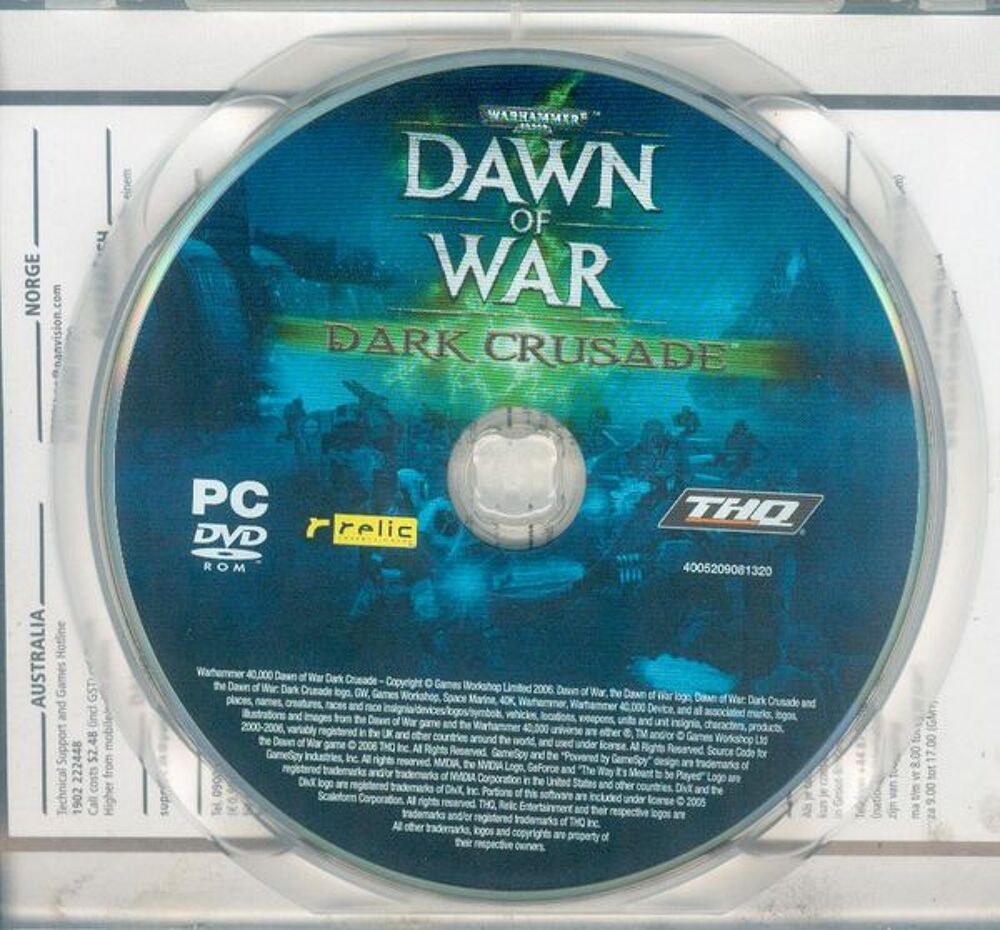DAWN OF WAR -- pour PC -- 16 ans et + Consoles et jeux vidéos