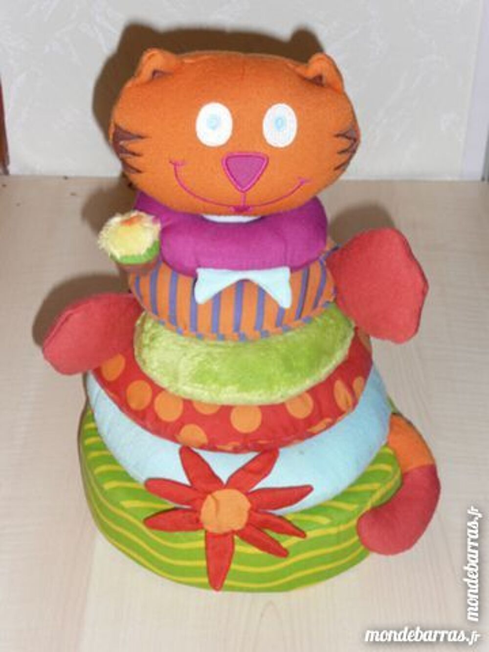PELUCHE CHAT JOUET D'EVEIL Jeux / jouets