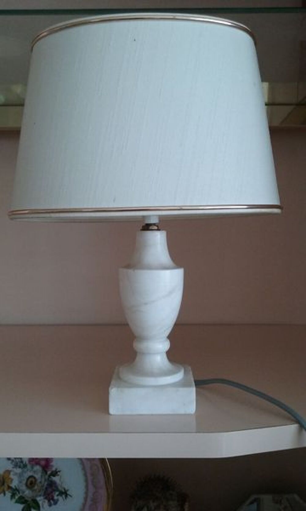 2 Lampes en albatre Décoration