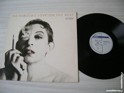MAXI 45 TOURS SERGE GAINSBOURG Love on the beat 38 Nantes (44)