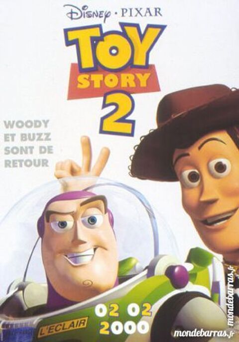 K7 Vhs: Toy Story 2 (19) 3 Saint-Quentin (02)