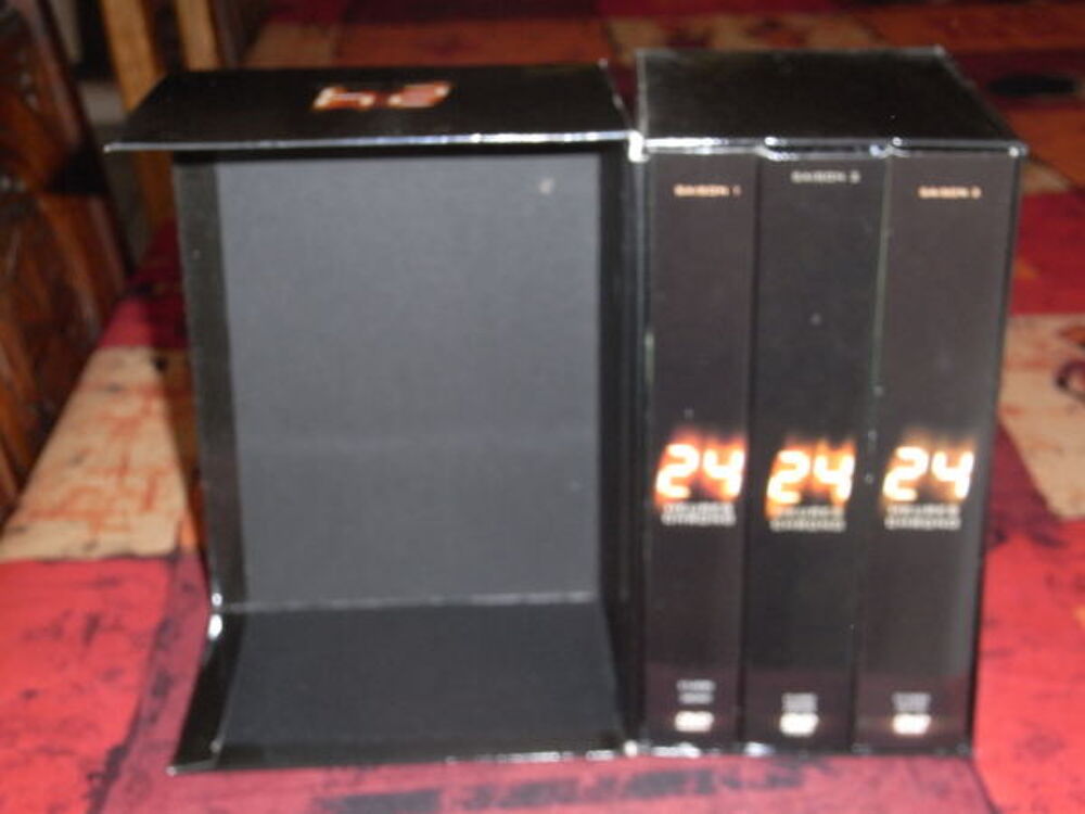 coffret saison 1-2-3 s&eacute;rie 24 heures DVD et blu-ray