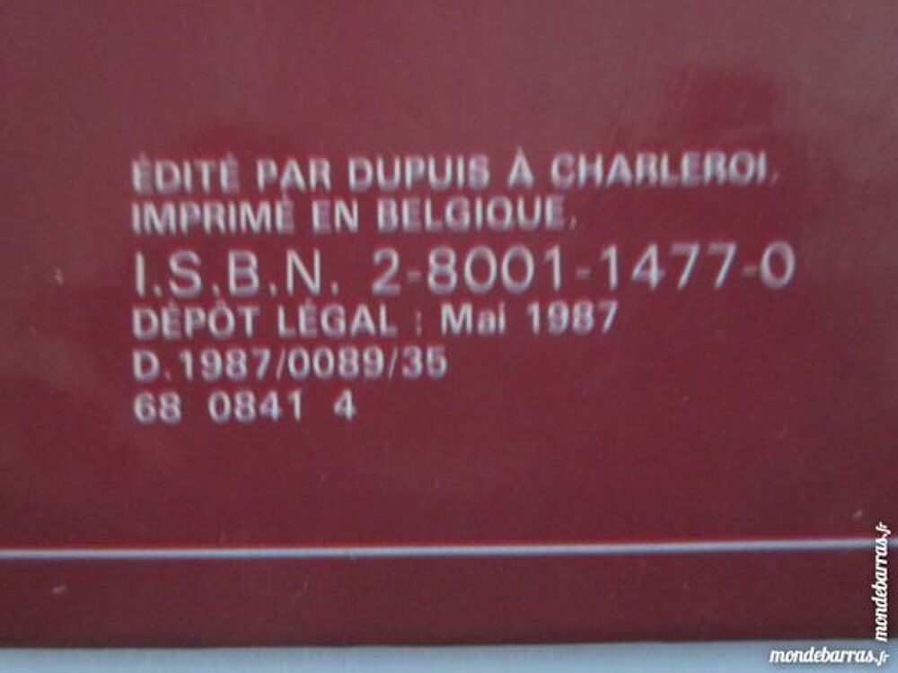 BD E O THEODORE POUSSIN N&deg; 1 CAPITAINE STERNE Livres et BD