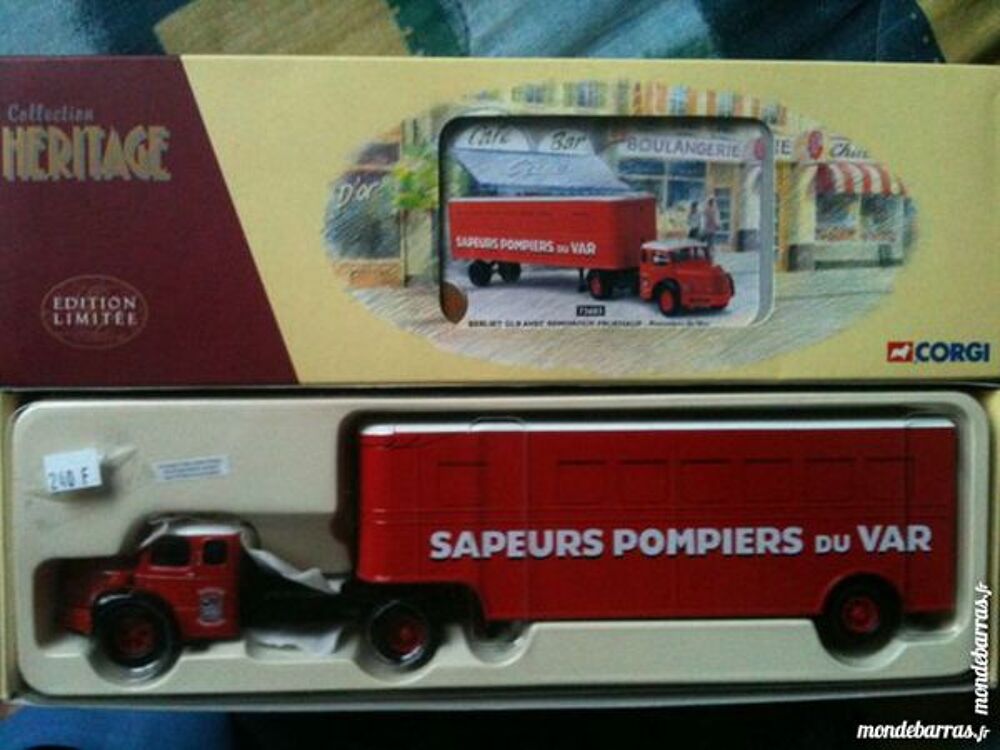 Corgi heritage berliet glr pompiers du var Jeux / jouets
