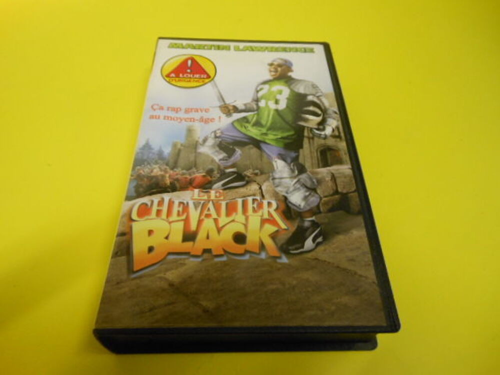 le chevalier black sur cassette VHS pa49 DVD et blu-ray