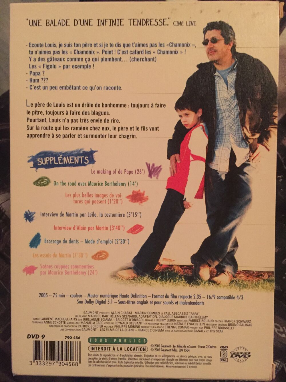 Papa DVD et blu-ray
