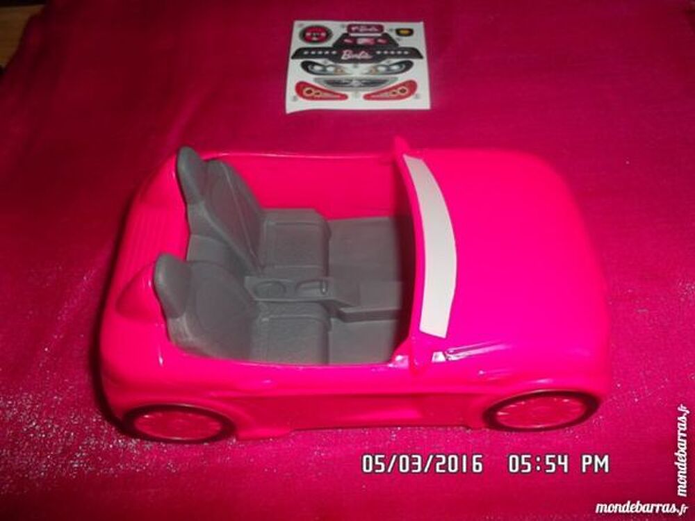VOITURE ROSE BARBIE Jeux / jouets