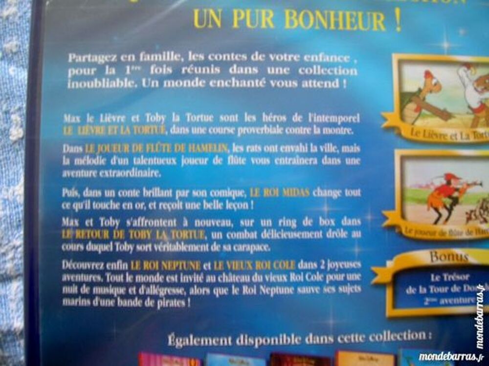 DVD LE LIEVRE ET LA TORTUE W. Disney Contes DVD et blu-ray