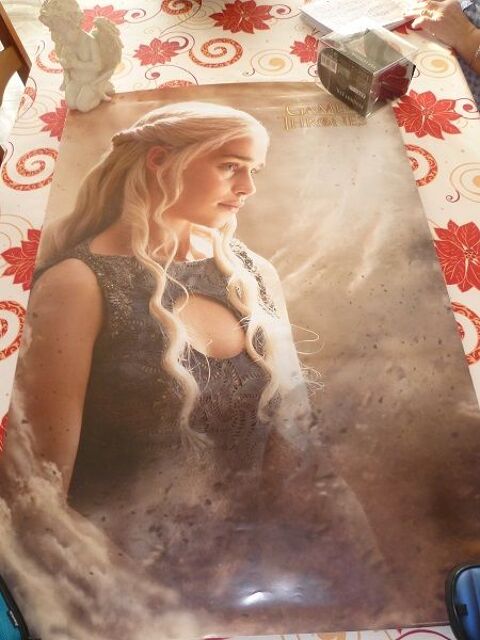 Poster game of thrones serie TV film ciné dragon m 9 Fèves (57)