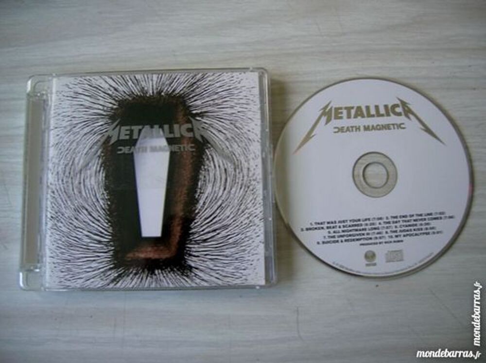 CD METALLICA Death Magnetic CD et vinyles