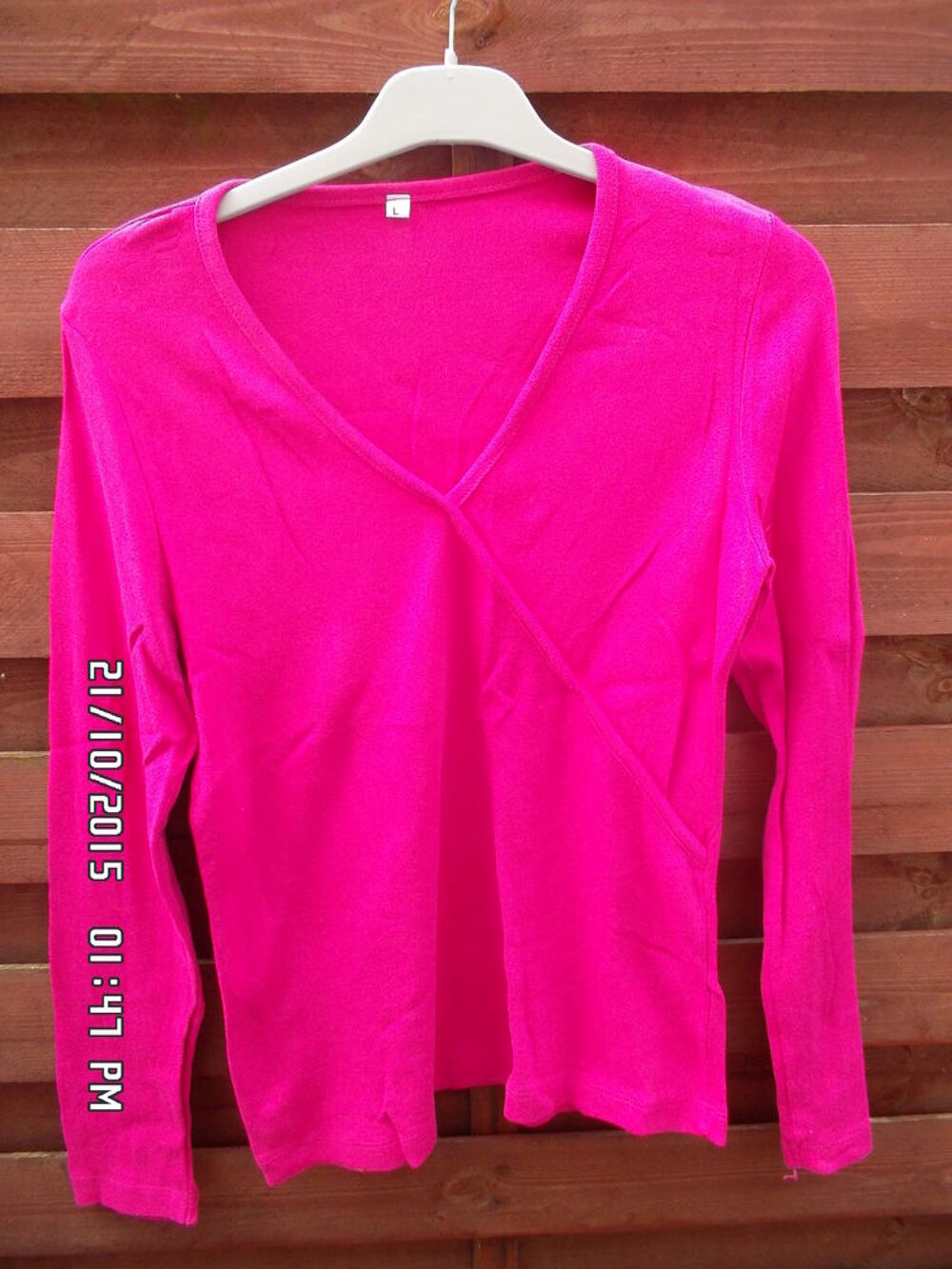 HAUT ROSE*JUSTE 2E*KIKI60230 Vêtements