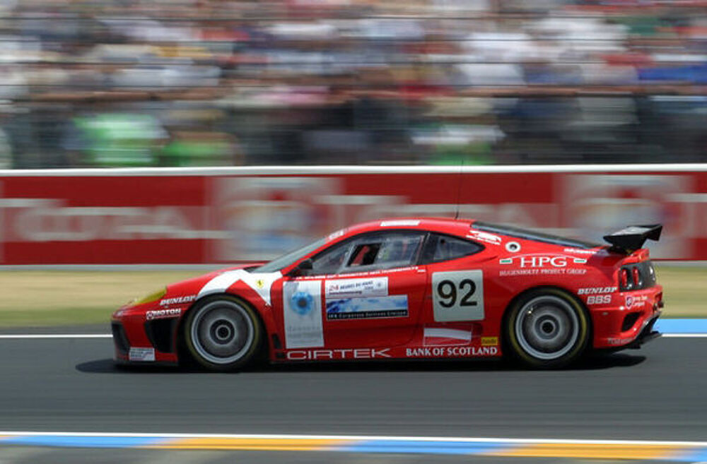 Ferrari 360 Modena Cirtek n&deg;92 LM 2004 decals 1/18 