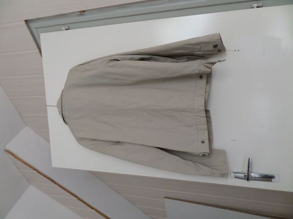 Blouson homme clair Taille S zipp&eacute; Vêtements