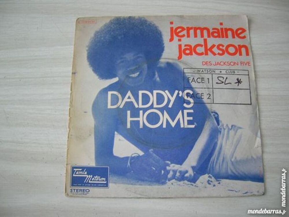 45 TOURS JERMAINE JACKSON Daddy's home CD et vinyles