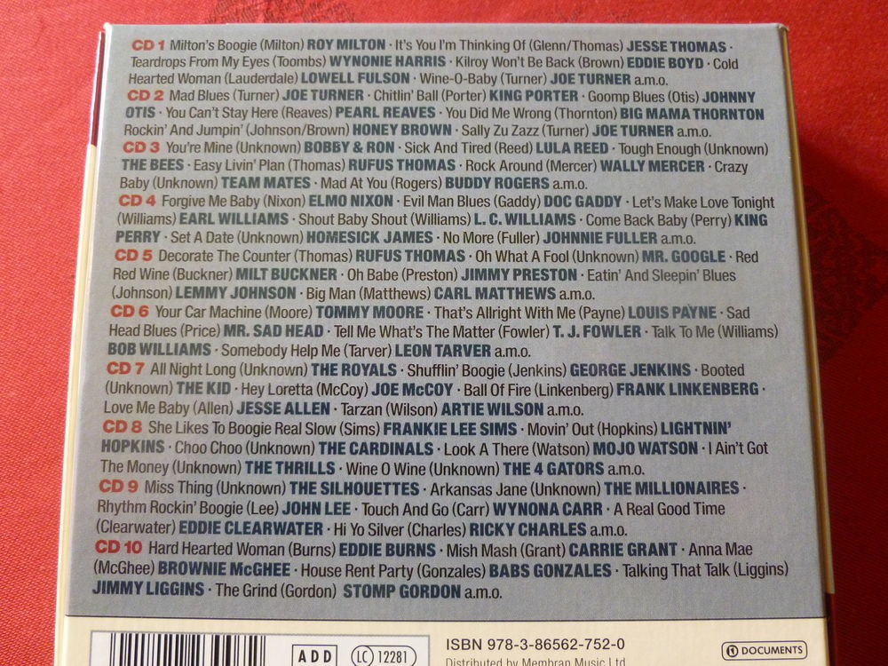 Rhythm and blues CD CD et vinyles