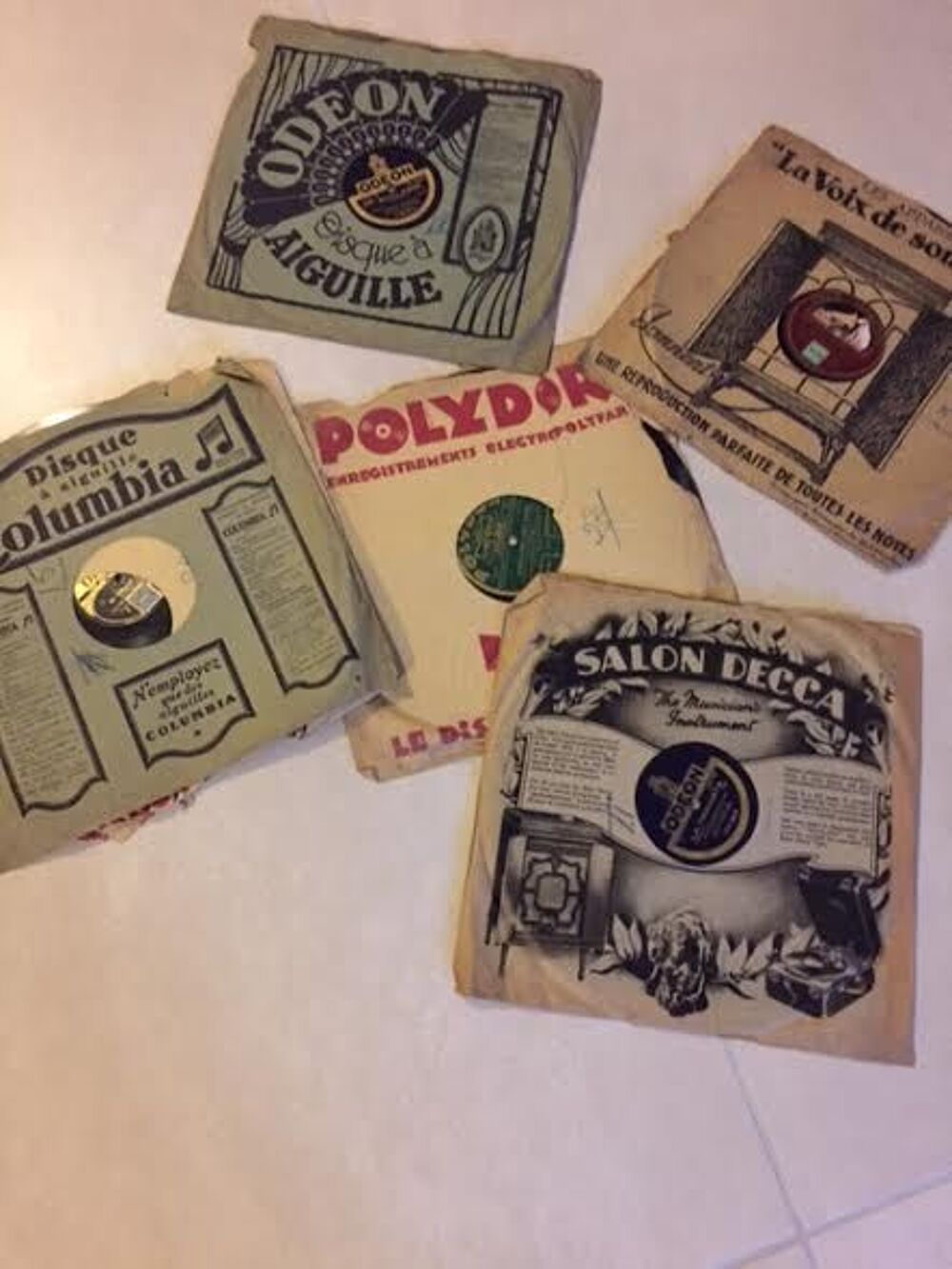 Disques &agrave; aiguille CD et vinyles