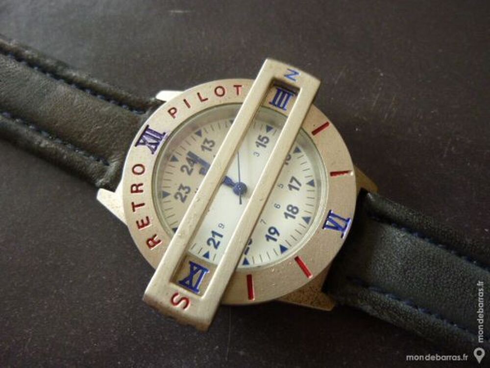 GMC collection montre RETRO PILOTE DIV0072 Bijoux et montres