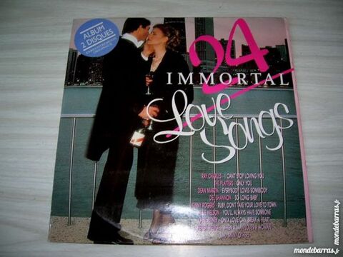 DOUBLE 33 TOURS : 24 IMMORTAL LOVE SONGS 15 Nantes (44)