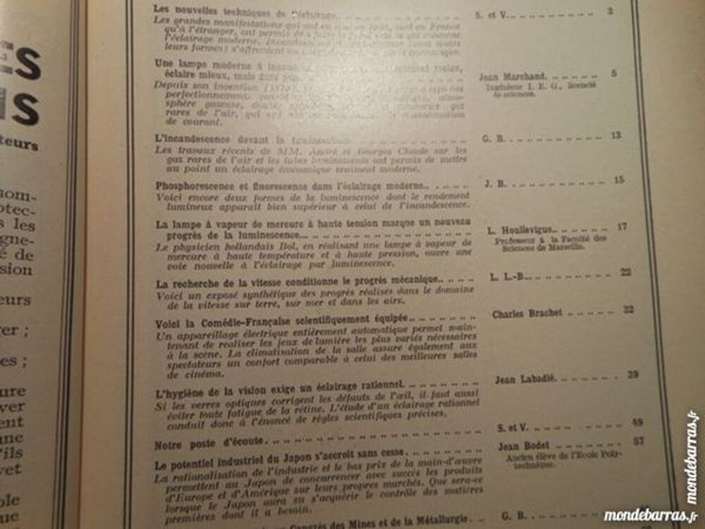 science N&deg;223 de janvier 1936 Livres et BD
