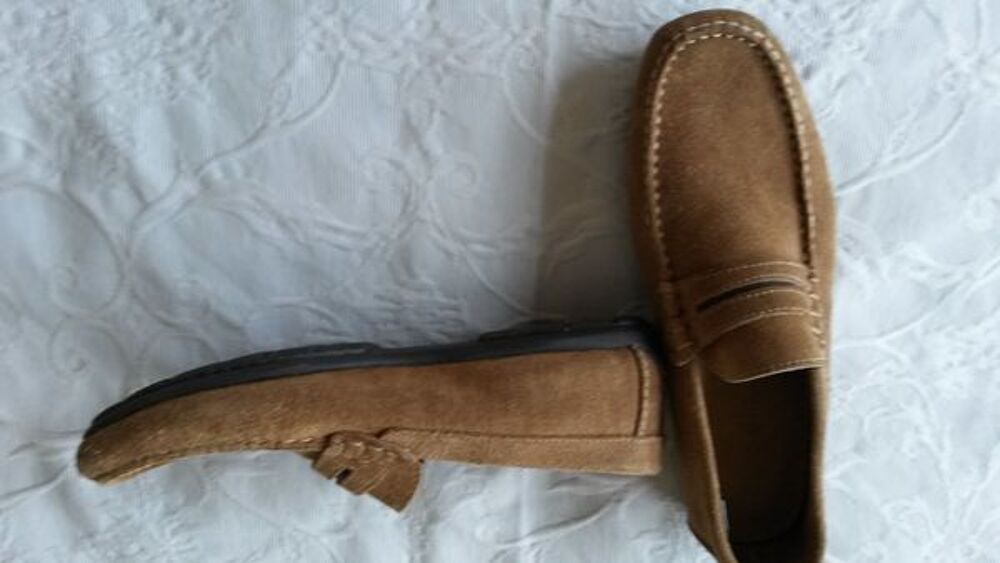 Mocassins homme tr&egrave;s confortables nubuck Chaussures