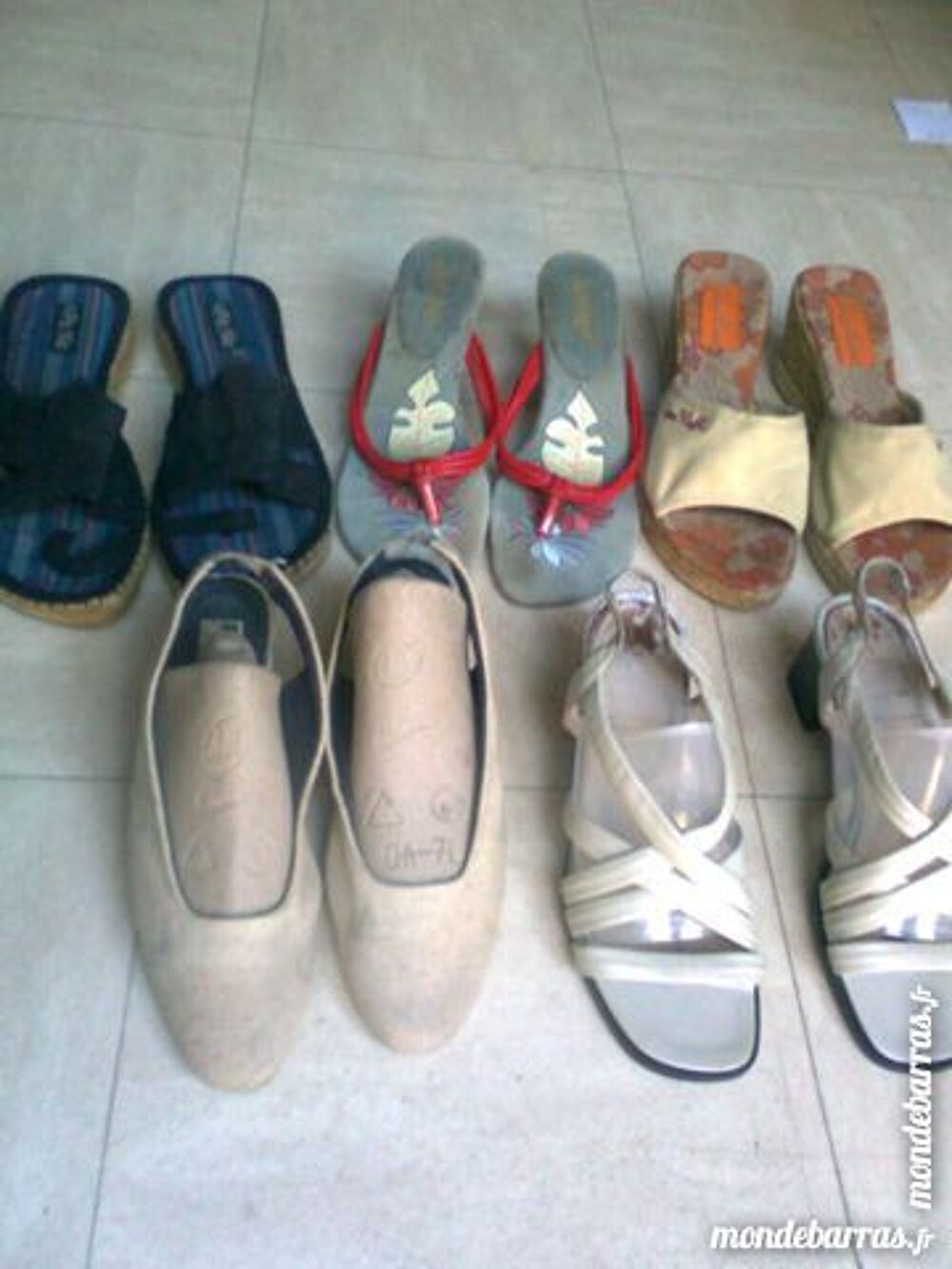 chaussures diverses - 38 - 39 - 40 - zoe Chaussures