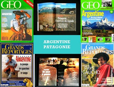 ARGENTINE - géo - PATAGONIE / les-livres-de-jac 17 Laon (02)