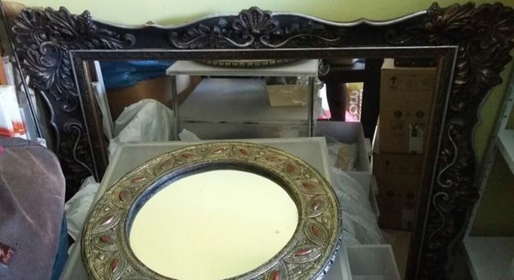 Miroir allemand (Bavi&egrave;re) du XIXe si&egrave;cle Meubles