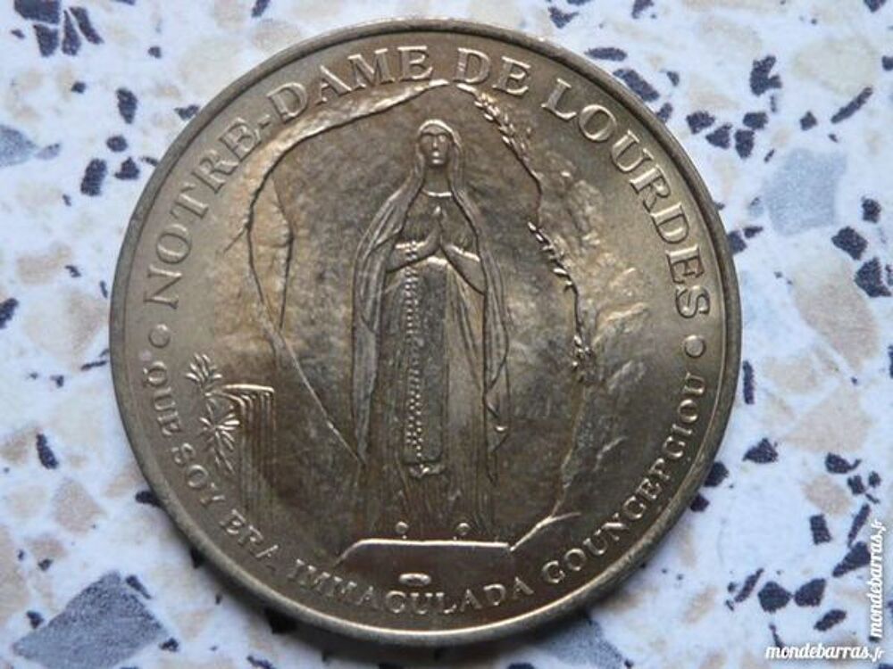 M&eacute;daille souvenir De Notre Dame De LOURDES 