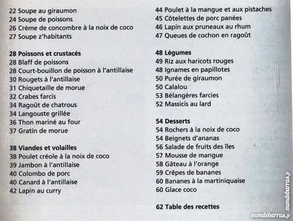 LA CUISINE CR&Eacute;OLE / les-livres-de-jac Livres et BD
