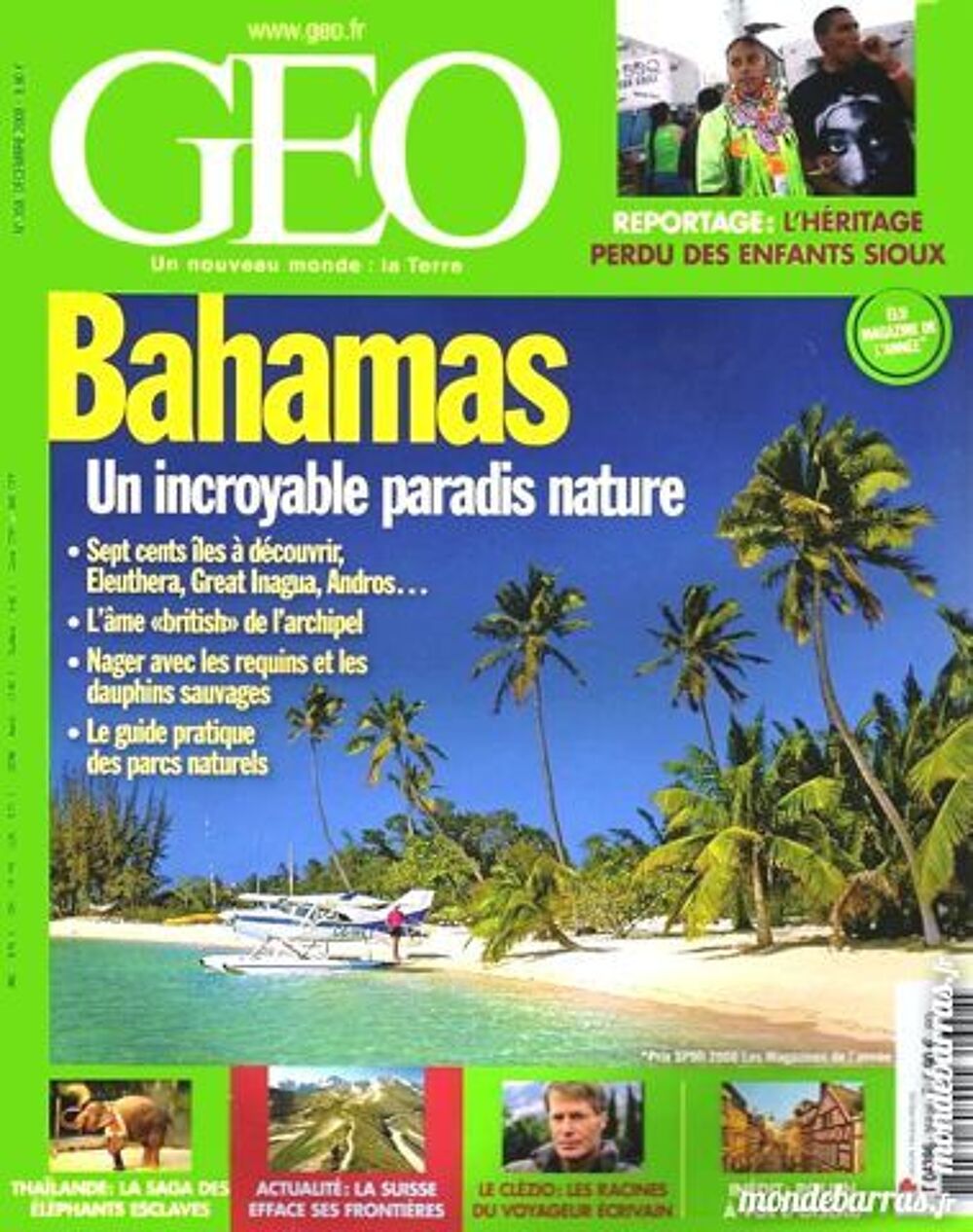 BAHAMAS - g&eacute;o - PLAGES MYTHIQUES Livres et BD