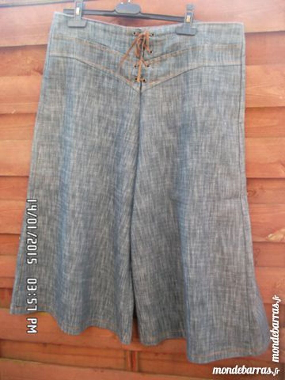 jupe culotte en jean t.44 Vêtements