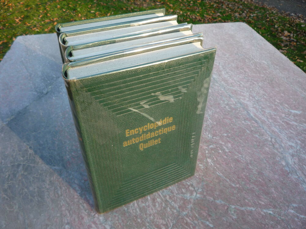 Encyclop&eacute;dies Autodidacte Quillet 4 volumes Livres et BD