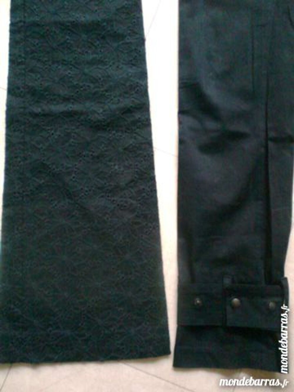 2 pantalons noirs - 1 pull blanc - 38 - zoe Vêtements