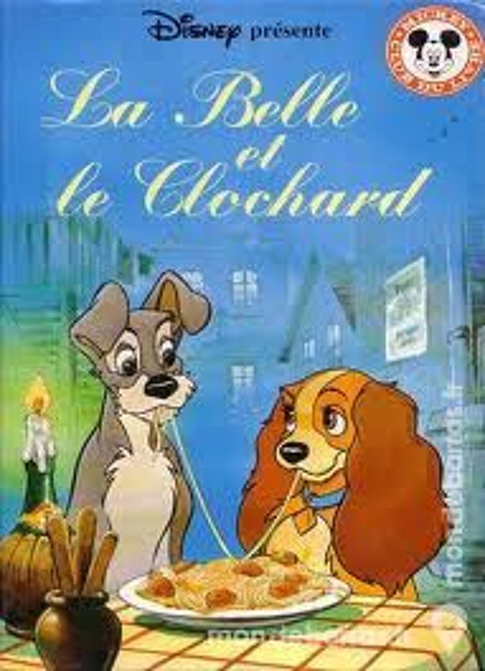 DISNEY : LA BELLE ET LE CLOCHARD Livres et BD