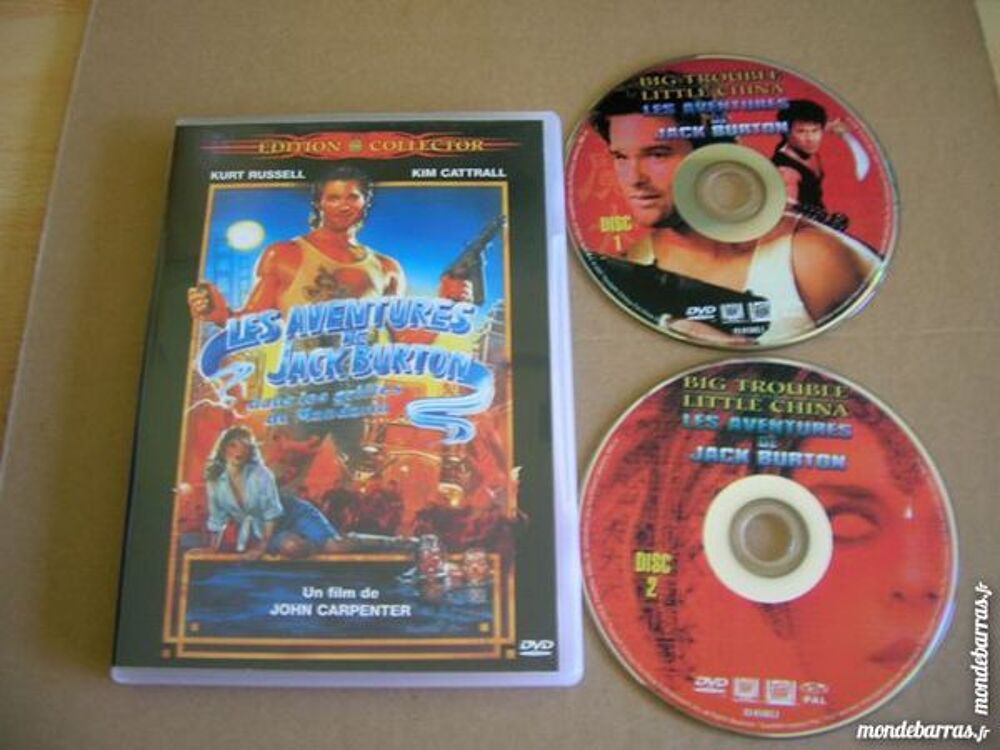 DVD LES AVENTURES de JACK BURTON Dans Les Griffes DVD et blu-ray