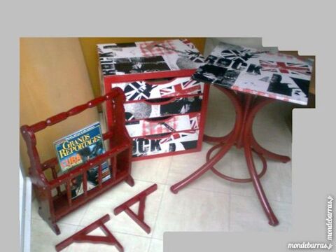 meuble 4 tiroirs,table,pte revues, tag. -zoe 20 Martigues (13)