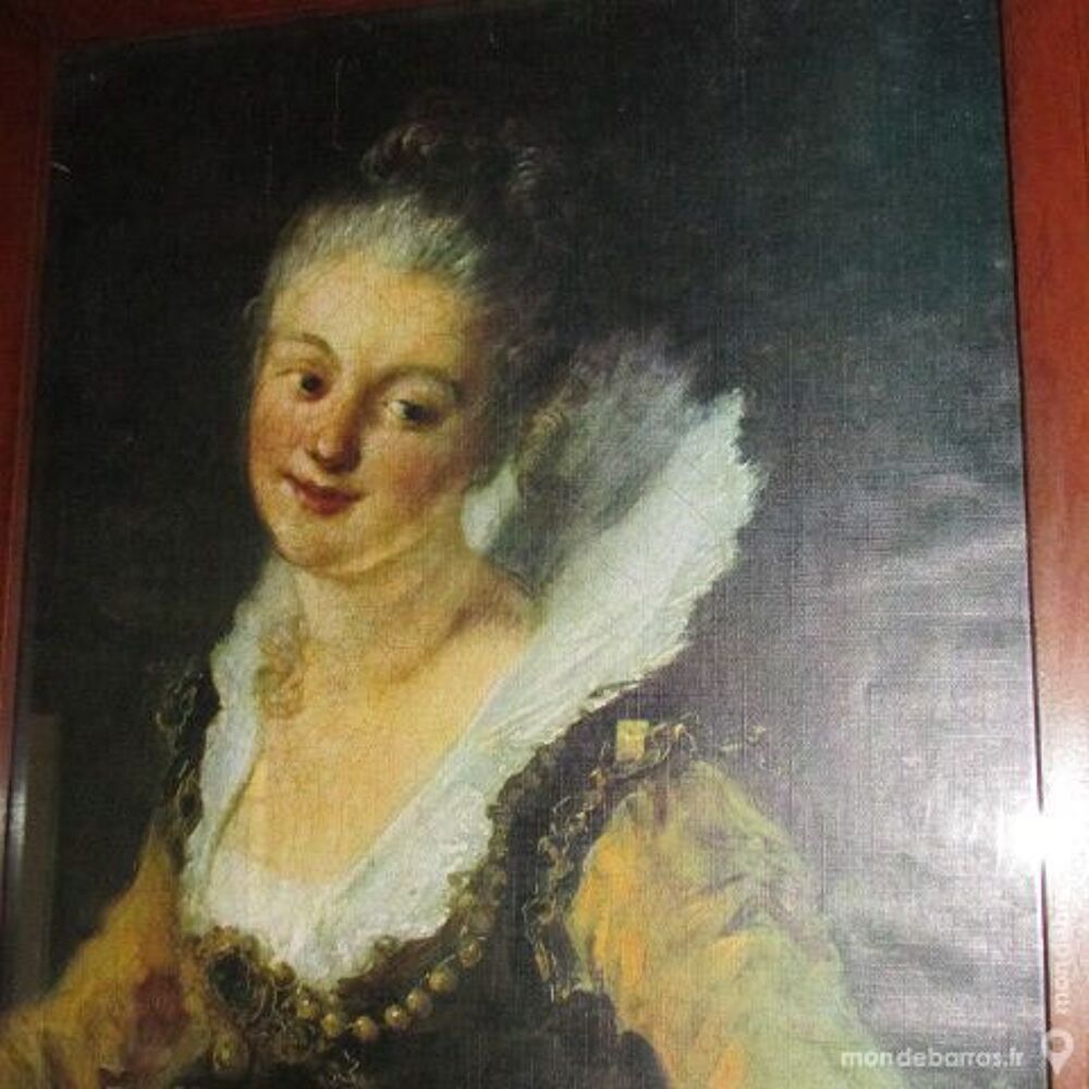 Reproduction de &laquo; l'&eacute;tude&raquo; de Fragonard Décoration